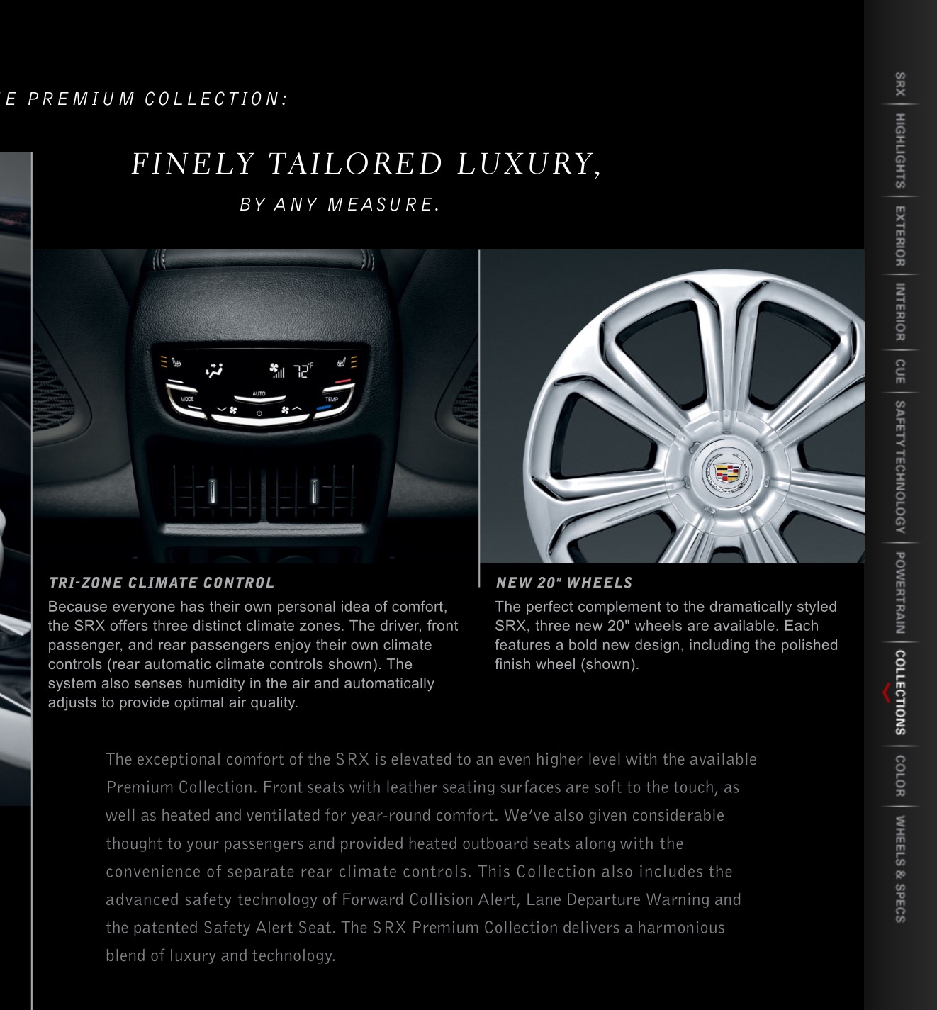 2013 Cadillac SRX Brochure Page 23